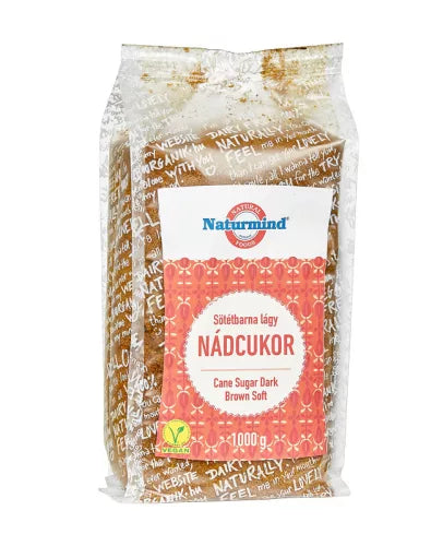 NATURGANIK NÁDCUKOR LÁGY SÖTÉTBARNA 1000g