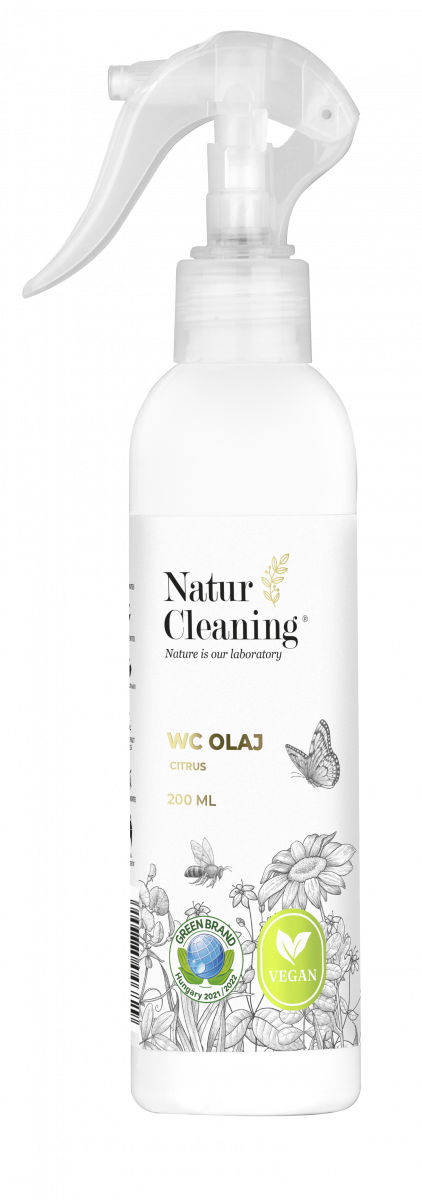 Naturcleaning WC olaj prémium citrus 200ml