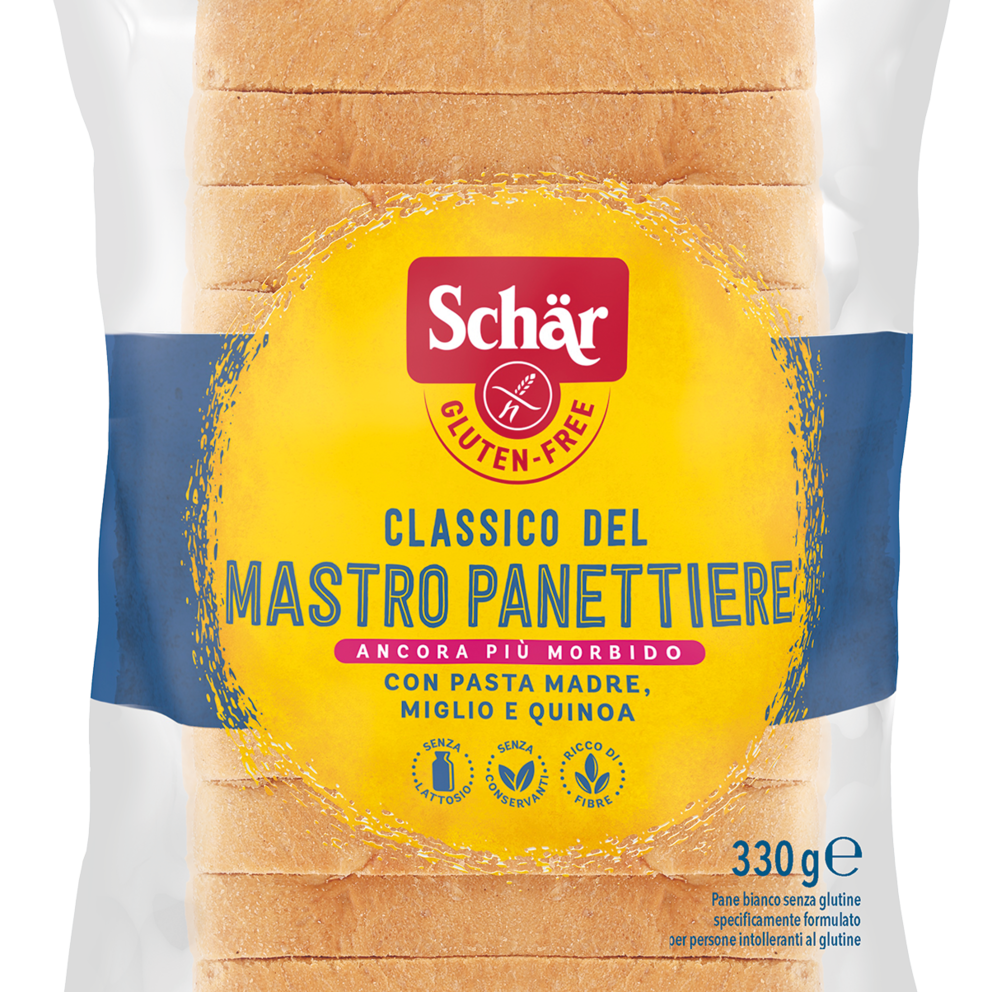 Schar Gluténmentes Kenyér Classic Szeletelt Fehér