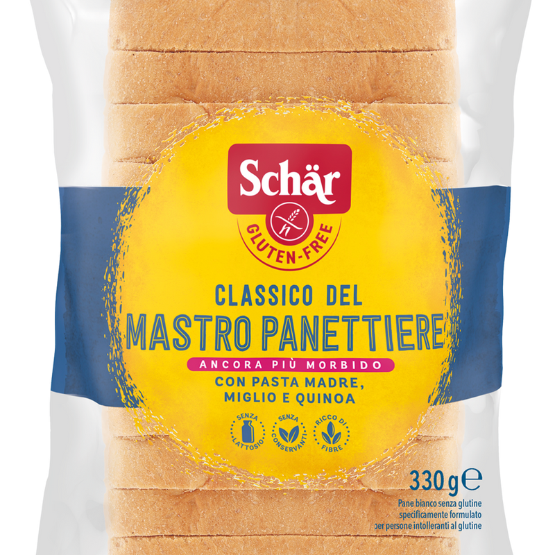 Schar Gluténmentes Kenyér Classic Szeletelt Fehér