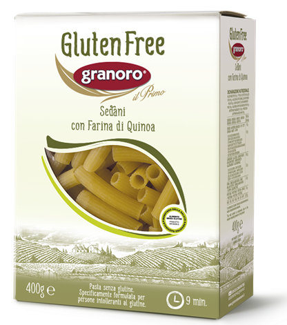 Granoro Gluténmentes tészta Sedani 400g