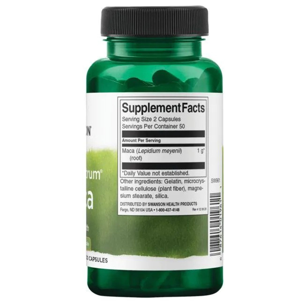 Swanson MACA 500mg kapszula 100db