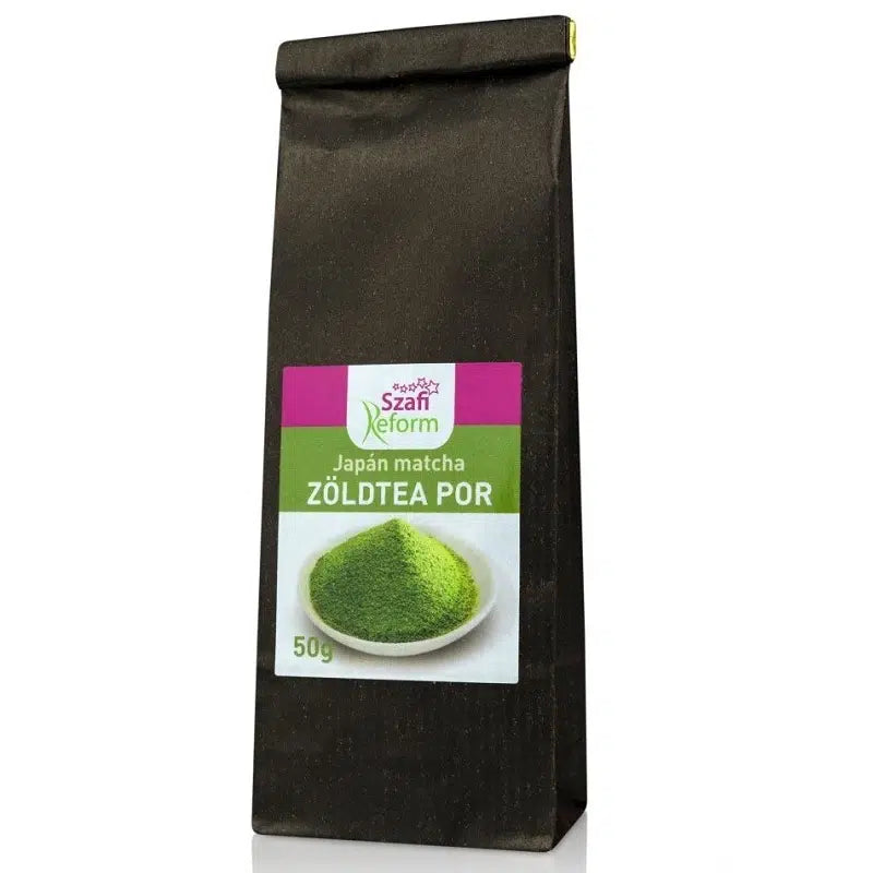 Szafi Reform Japán Matcha Zöldtea Por 50 g
