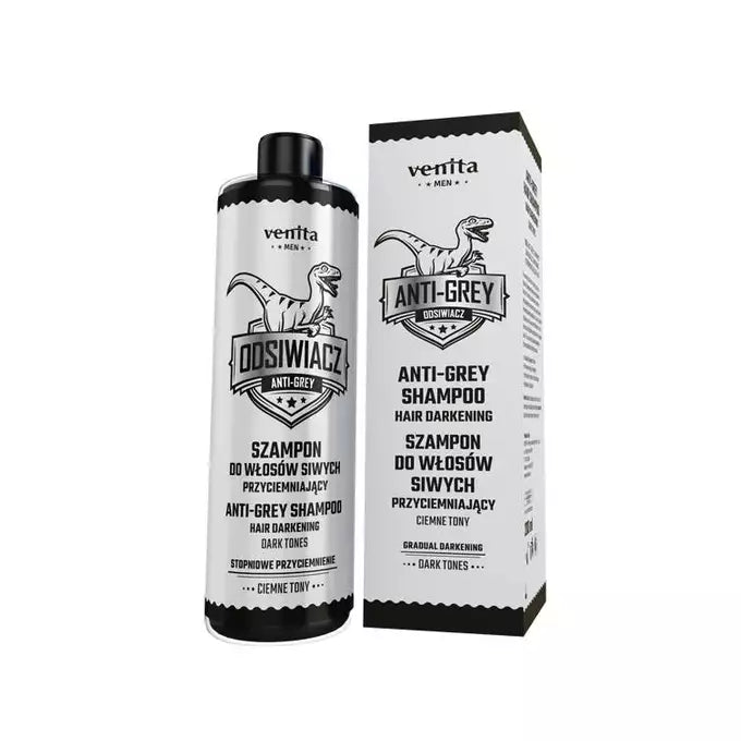 Venita Men őszülés elleni hajsampon férfiaknak (dark) 200ml