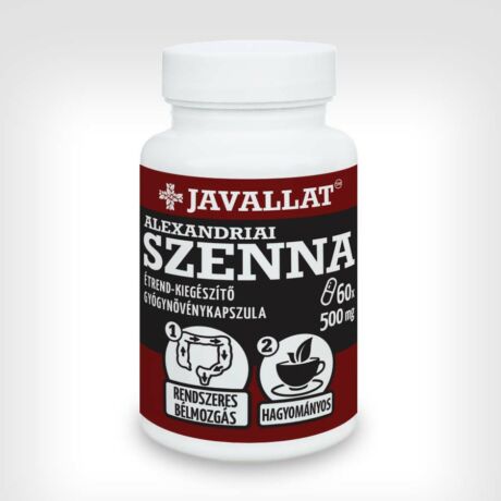 JAVALLAT ALEXANDRIAI SZENNA kapszula 60db