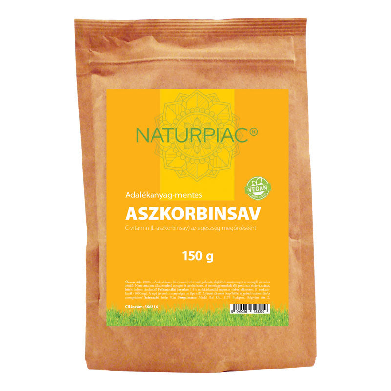 NaturPiac Aszkorbinsav (C-vitamin) 150g