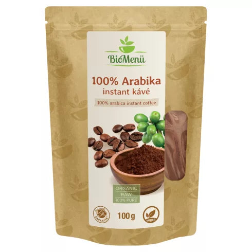 Bio Menü Bio 100% Arabica Instant Kávé 100g