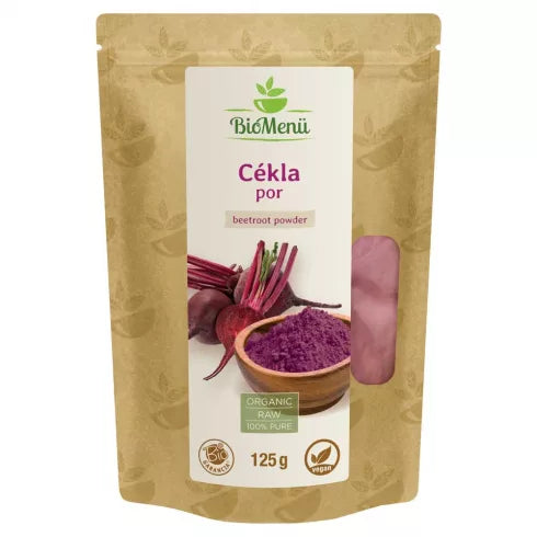Bio Menü Bio Cékla Por 125g