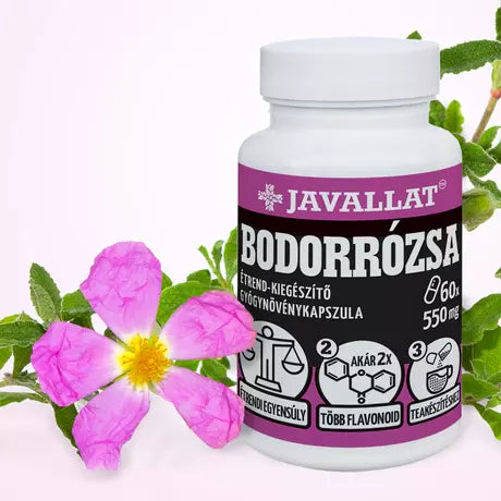 JAVALLAT BODORÓZSA LEVÉL KAPSZULA 60db