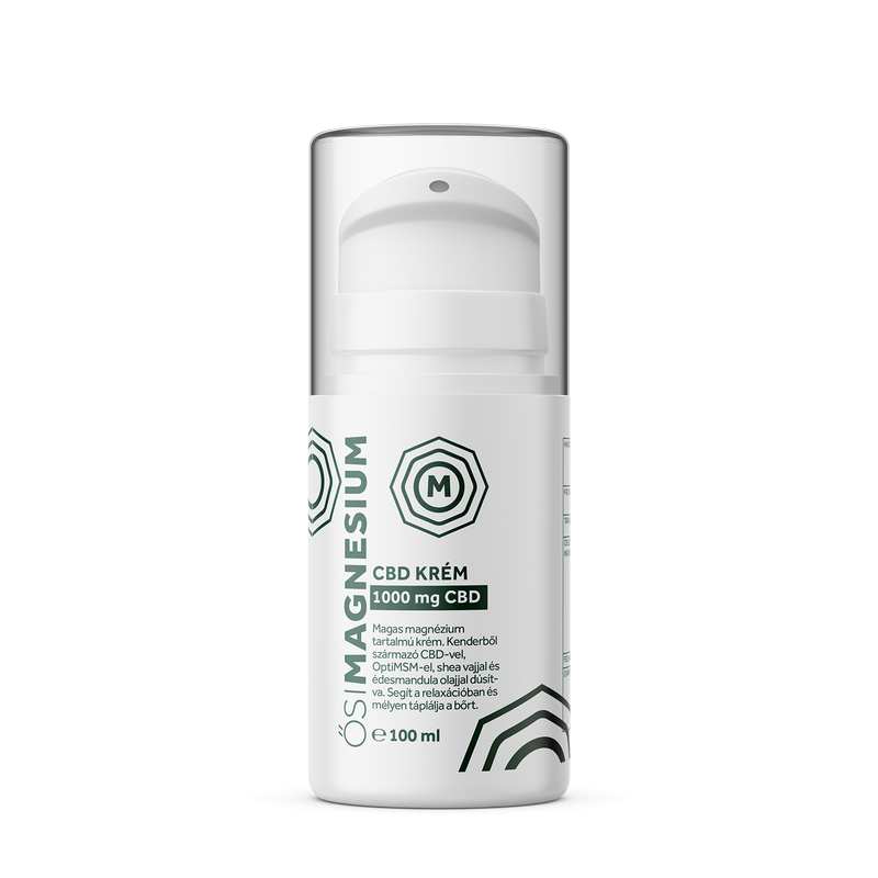 ŐSI MAGNÉZIUM CBD Krém 1000mg + OptiMSM 100 ml