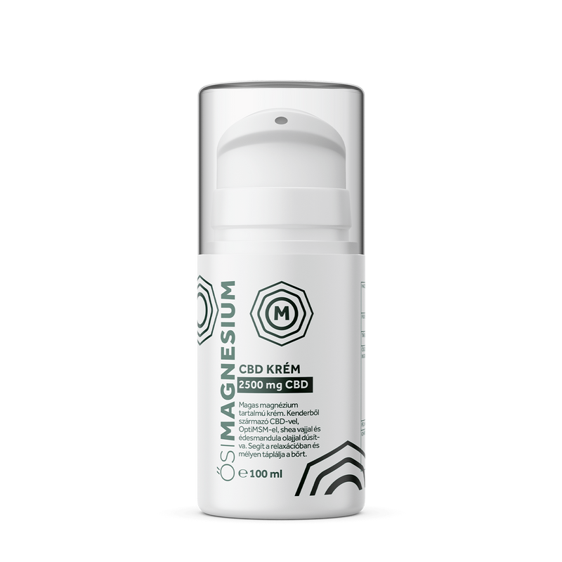 ŐSI MAGNÉZIUM CBD Krém 2500 mg + OptiMSM 100 ml