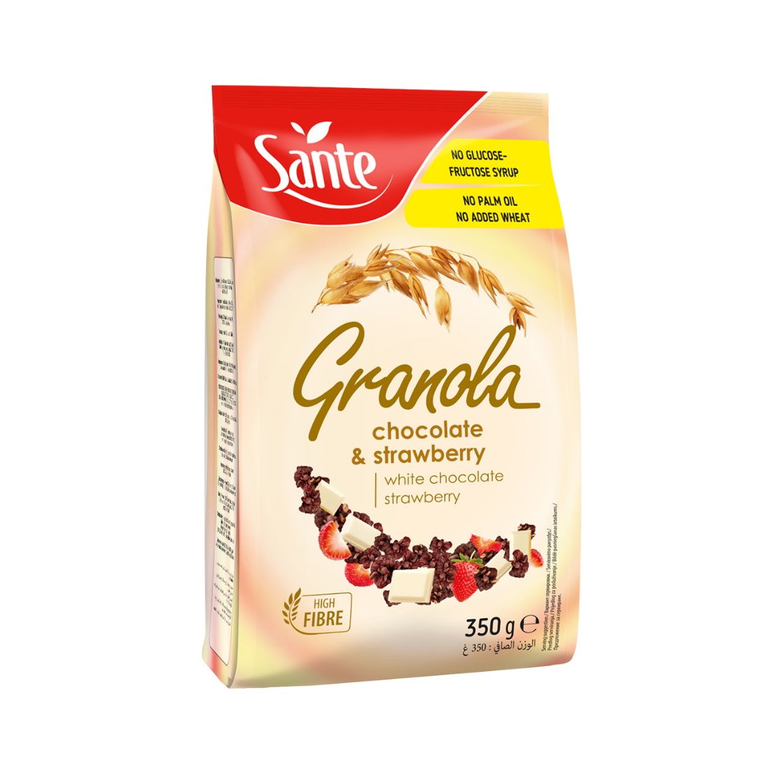SANTE GRANOLA FEHÉRCSOKOLÁDÉS EPRES ( 350G )