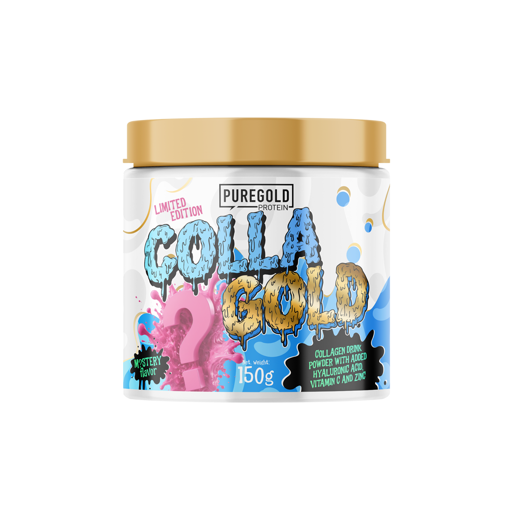 Puregold CollaGold Marha és Hal kollagén italpor hialuronsavval - 150g Mistery Flavor