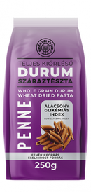 Famíliatészta teljes kiőrlésű durum penne 250 g