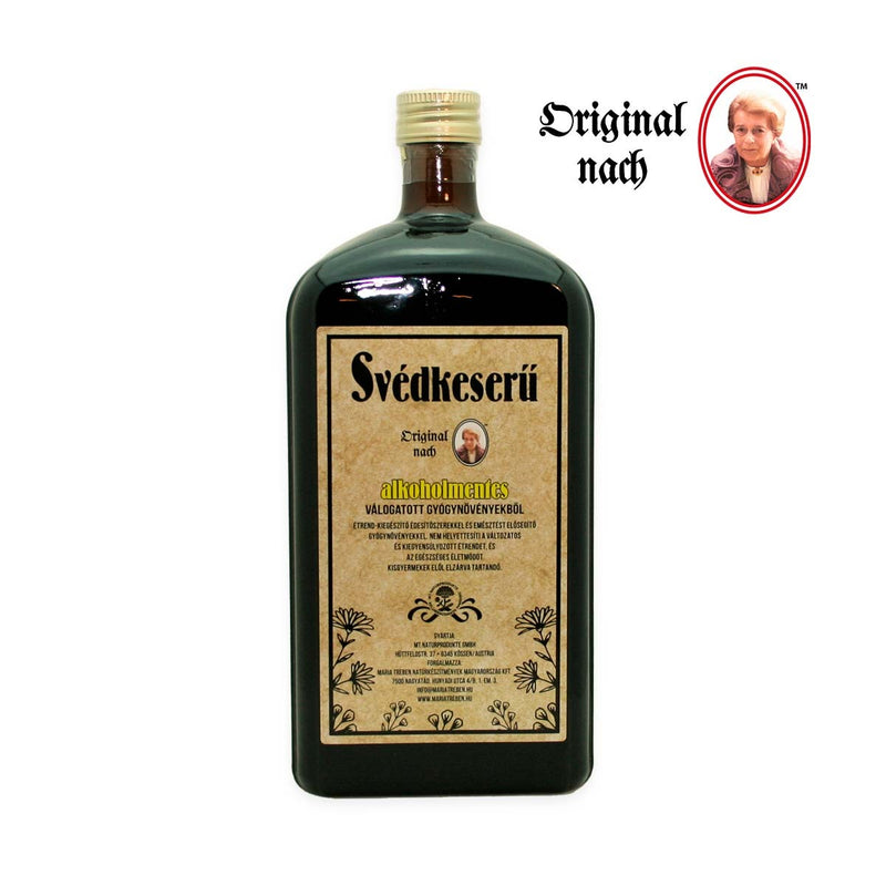 Eredeti Maria Treben alkoholmentes Svédkeserű sáfránnyal alkoholmentes 1000 ml