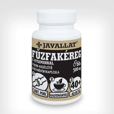 JAVALLAT FŰZFAKÉREG C-VITAMINNAL KAPSZULA 60db
