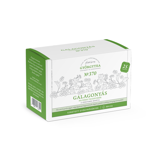 GYÖRGYTEA Galagonyás filteres teakeverék 25filter