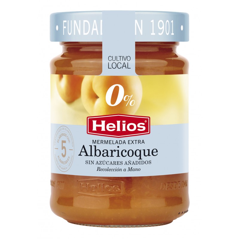 Helios Diabetikus Lekvár Sárgabarack 280g