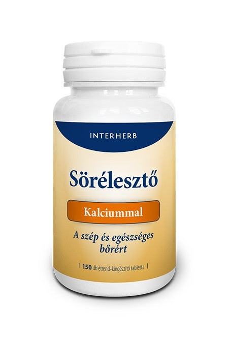 INTERHERB Sörélesztő Kalciummal tabletta 150db