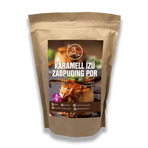 Szafi Free Karamell ízű zabpuding por (gluténmentes) 300g