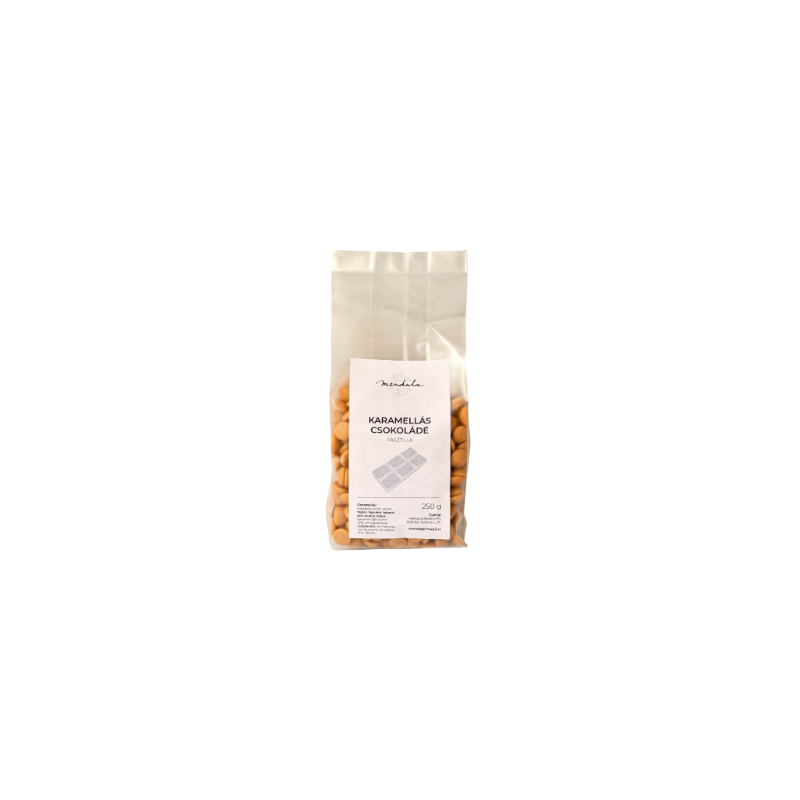 Mendula sós karamellás csoki pasztilla ( 250g )