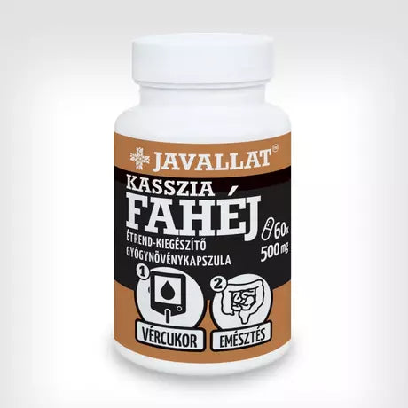 JAVALLAT KASSZIA FAHÉJ KAPSZULA ( 60db )