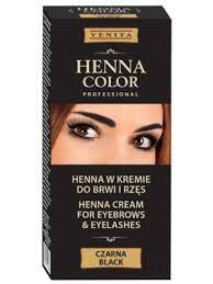 Venita Henna Color Szempilla és Szemöldök festék-Fekete 15g