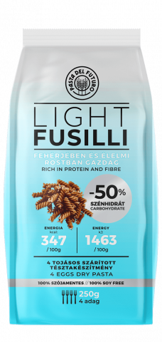 Famíliatészta light fusilli ( 250g )