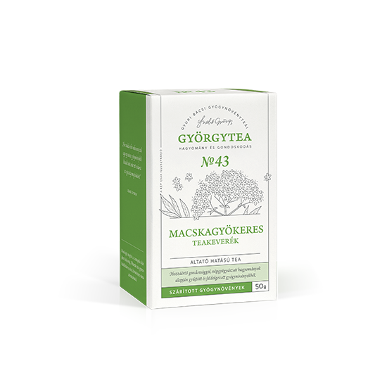 GYÖRGYTEA Macskagyökeres teakeverék (Altató hatású tea) 50g