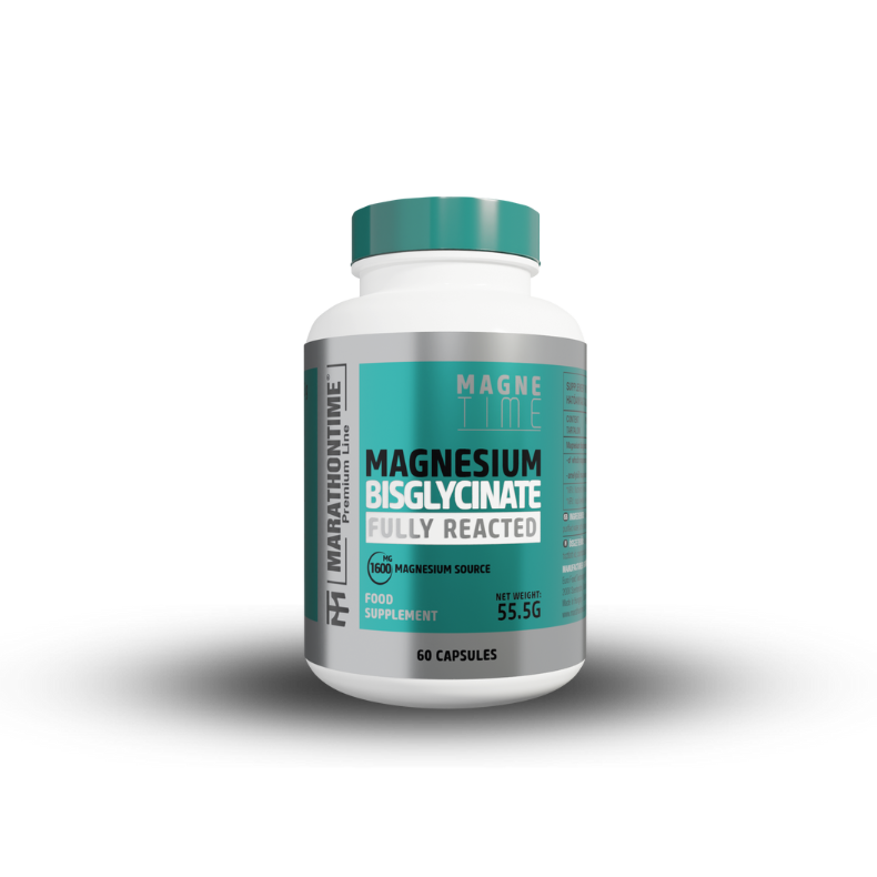 Marathontime Magnézium Biszglicinát - Fully Reacted 60db