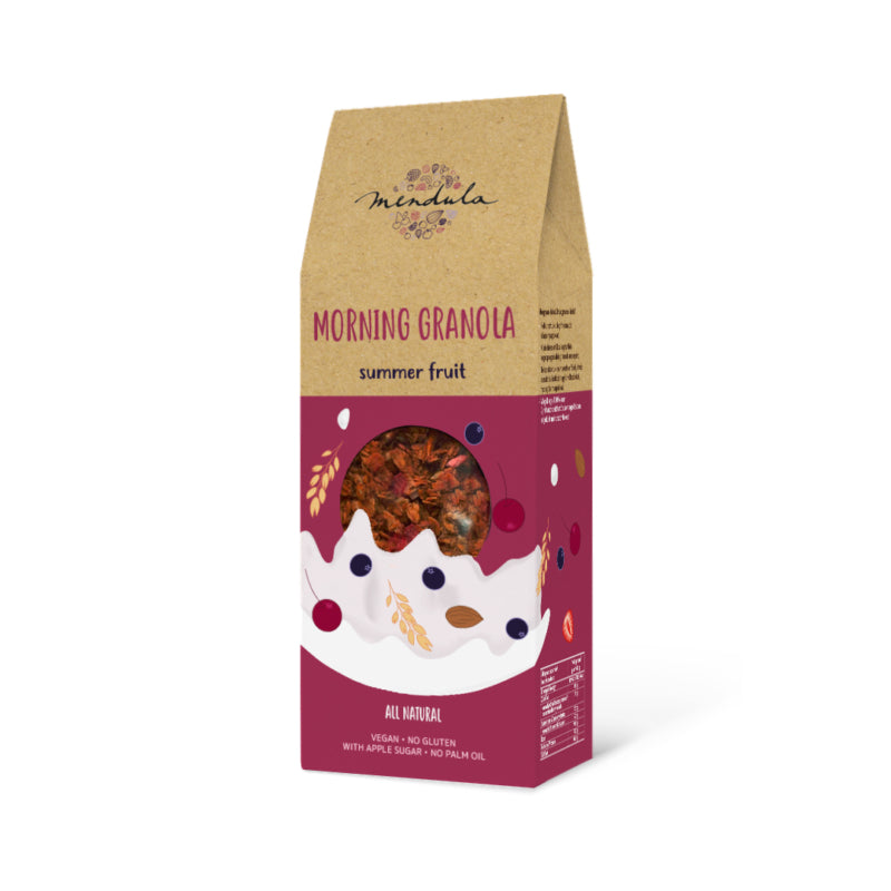 Mendula Morning Granola summer fruit 300g