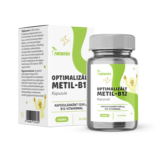 Netamin Optimalizált Metil-B12 kapszula (30db)