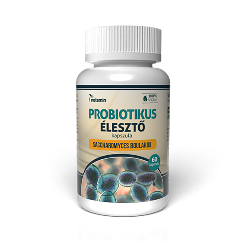 Netamin Probiotikus élesztő kapszula 60 db