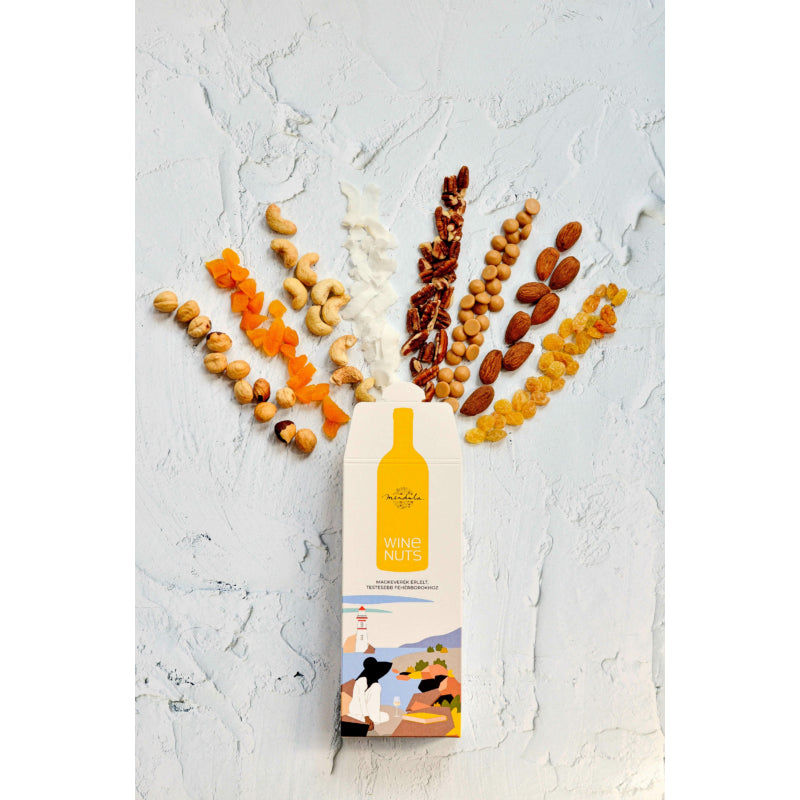 Mendula Wine Nuts magkeverék érlelt testesebb fehérborokhoz ( 120g )
