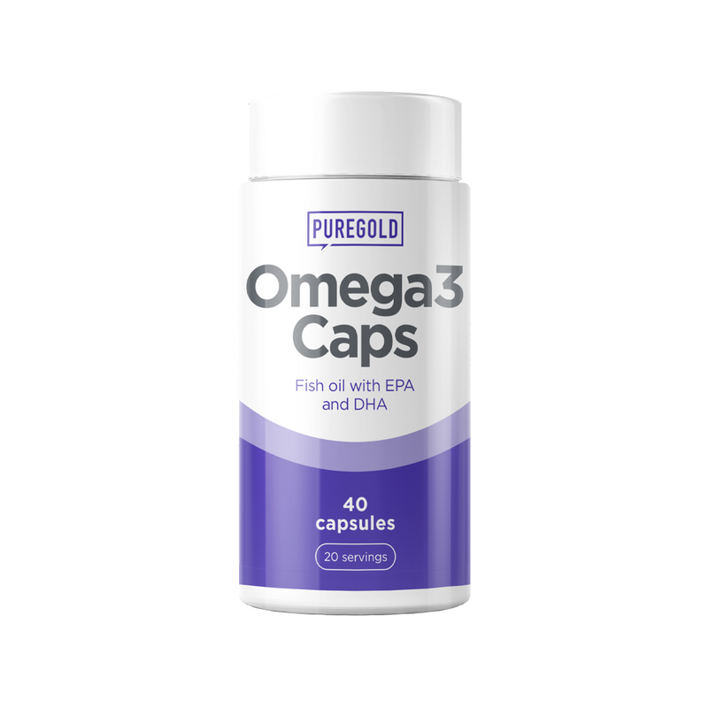 Puergold Omega 3 halolaj kapszula 40db