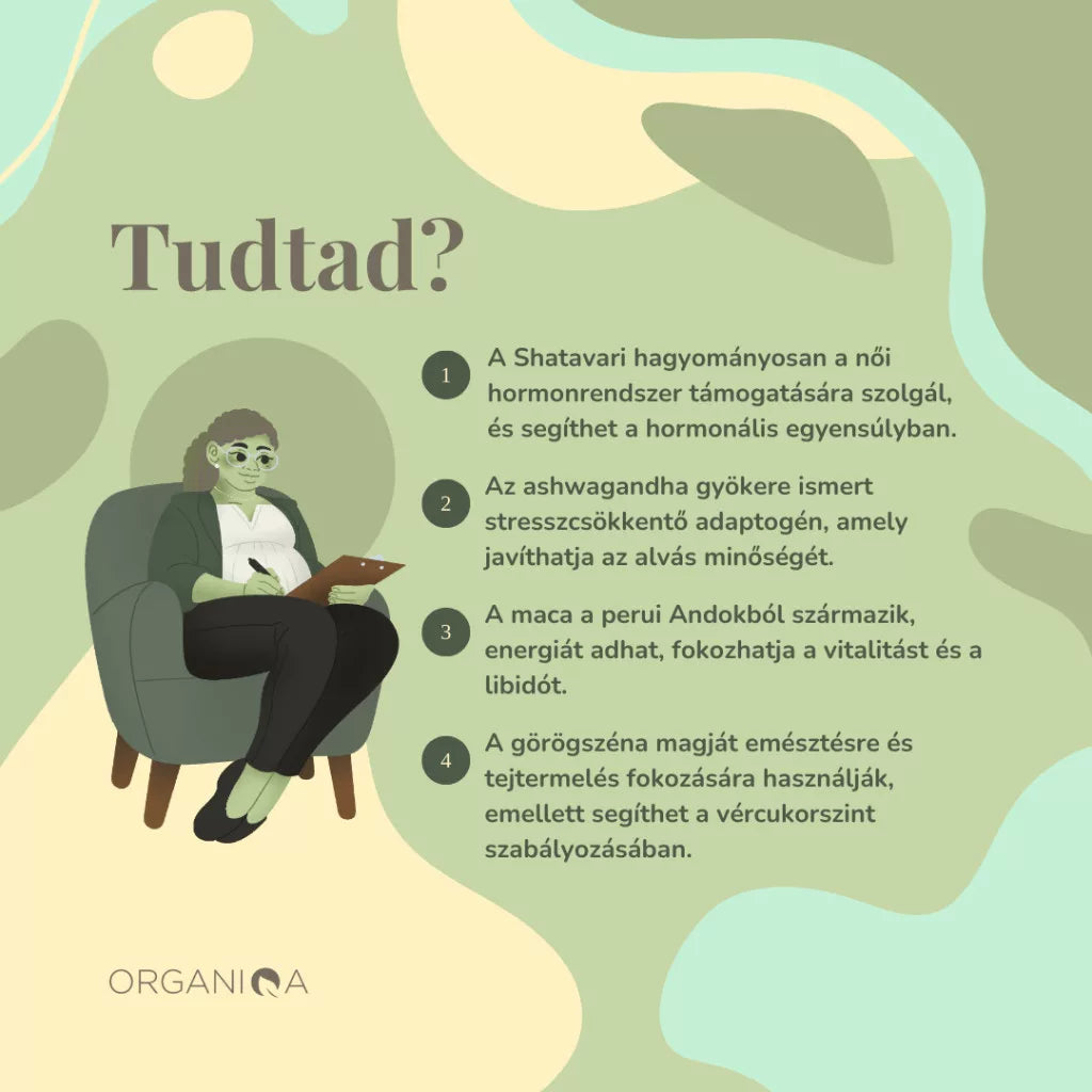 ORGANIQA Hormonegyensúly kapszula 60db