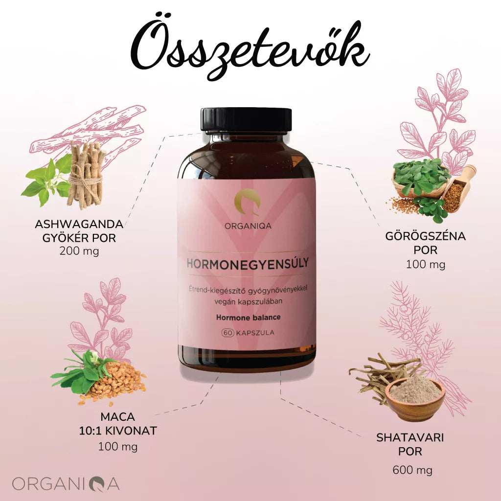 ORGANIQA Hormonegyensúly kapszula 60db