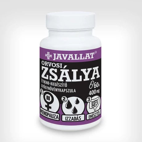 JAVALLAT ORVOSI ZSÁLYA KAPSZULA 60 db