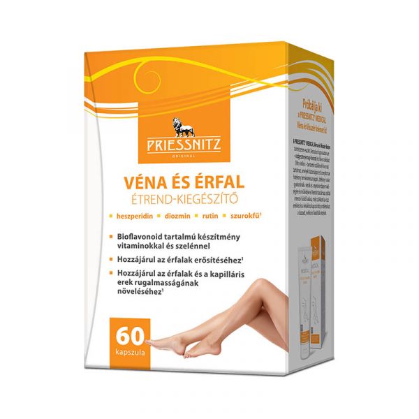 Priessnitz Véna és Érfal kapszula 60db