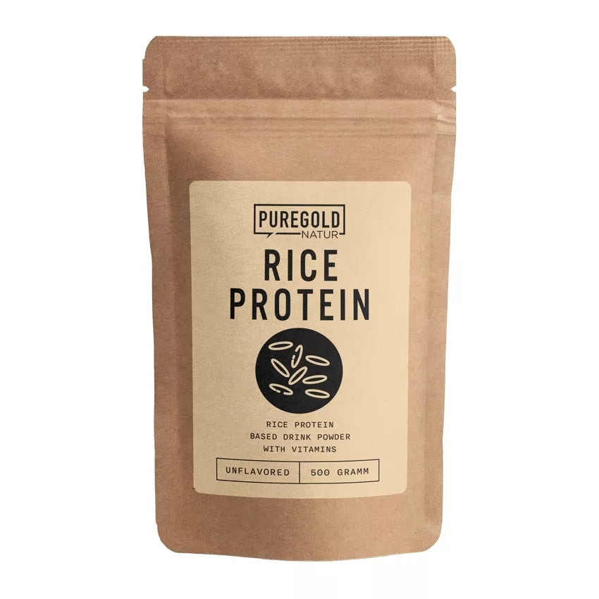 Puregold Natur Line Vegan Rizs Fehérje italpor - Ízesítetlen 500g