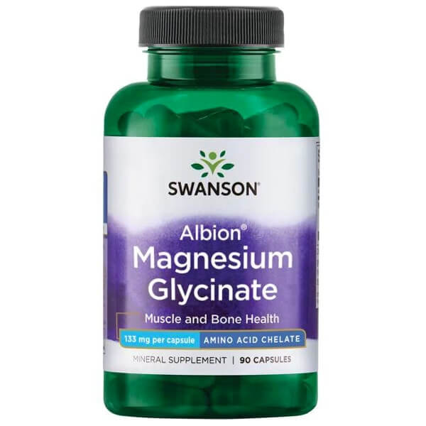 Swanson Magnézium-glicinát 133 mg / 90db