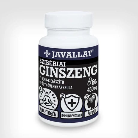 JAVALLAT SZIBÉRIAI GINZENG KAPSZULA ( 60db )