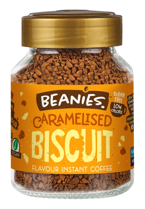 BEANIES INSTANT KÁVÉ KARAMELLIZÁLT KEKSZ 50g