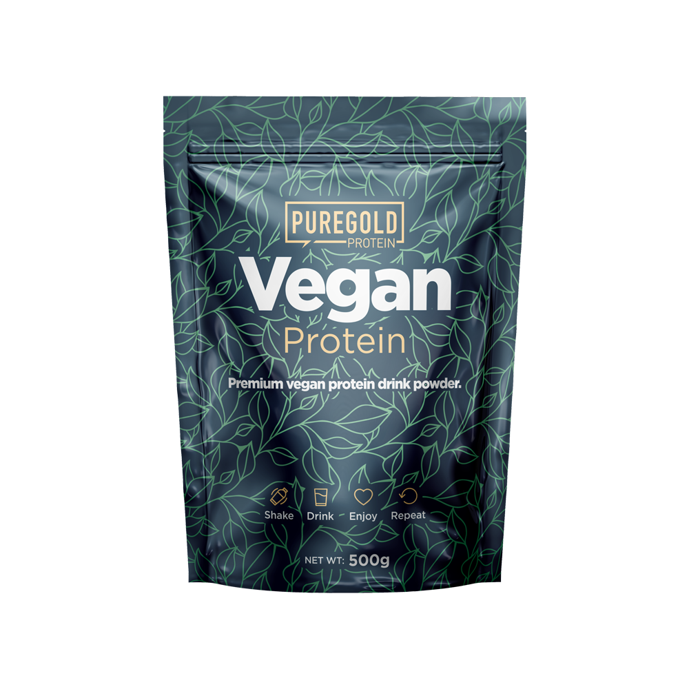 Puregold Vegan Protein növényi fehérjepor 500g Pisztácia