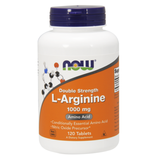 NOW L-Arginine 1000 mg 120db