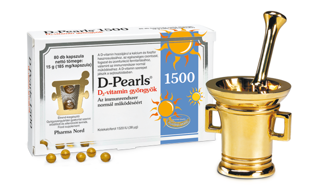 Pharma Nord D-Pearls 1500 80db