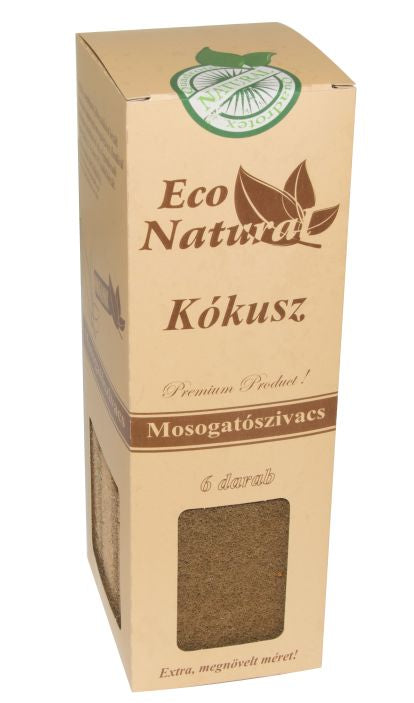 ECO Natural „Kókusz” mosogatószivacs 6 db