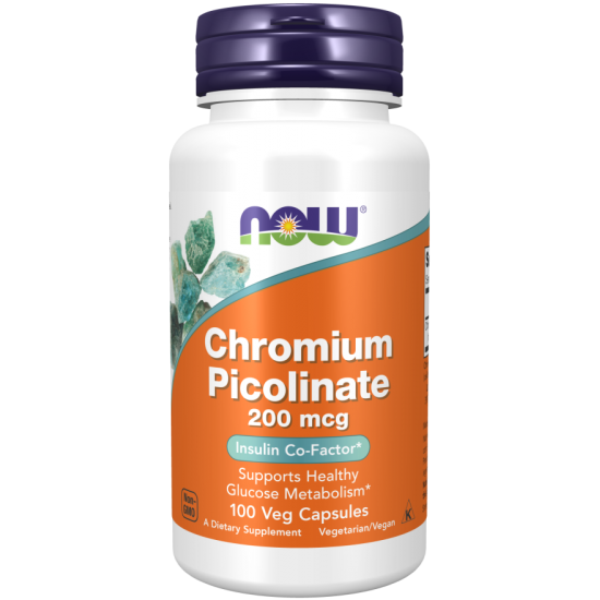 NOW Chromium Picolinate 200 mcg 100db