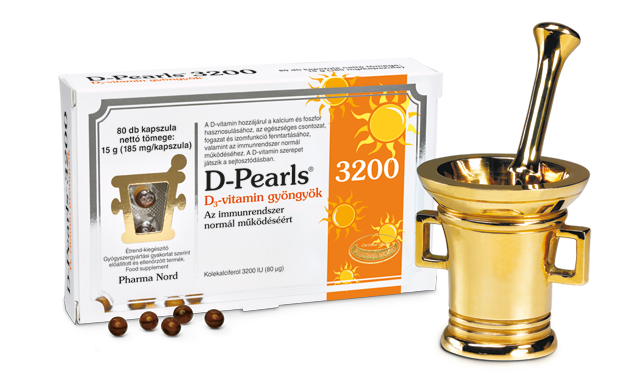 Pharma Nord D-Pearls 3200 80db