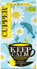 CUPPER Keep Calm bio tea - 20 db teafilter.